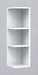Pensile Angolare con Ripiani Bianco cm.20x21x65h Set di mobili per bagno FORES   