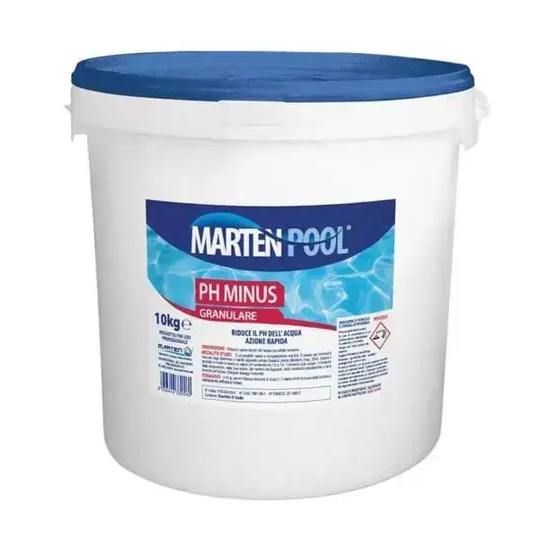 Ph minus granulare kg.10 Detergenti e soluzioni piscine HOBBYSHOP   