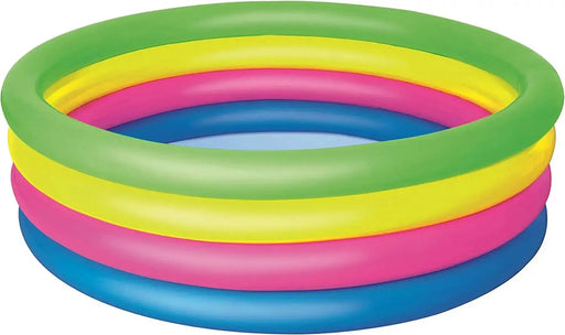 Piscina per bambini a 4 anelli colorati 157x46 Piscine BESTWAY   