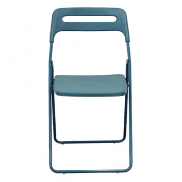 Sedia impilabile in polipropilene, 40x43x78 cm, peso 3,25 kg