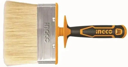 Plafoncino setola bionda 100x30 Ingco con manico ergonomico soft-touch e setole di alta qualità per pittura precisa e professionale.