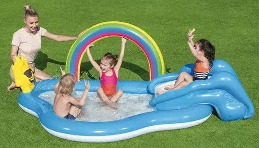 Play center arcobaleno 257x145x91 Accessori e Giochi BESTWAY   