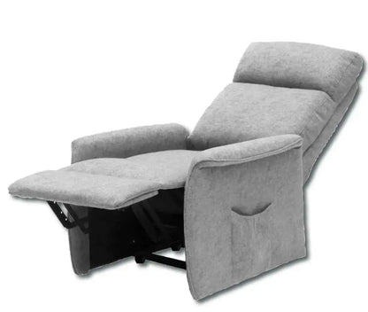 Poltrona Relax Reclinabile Siena con meccanismo manuale Poltrone massaggianti Hobby Shop Solution Grigio  