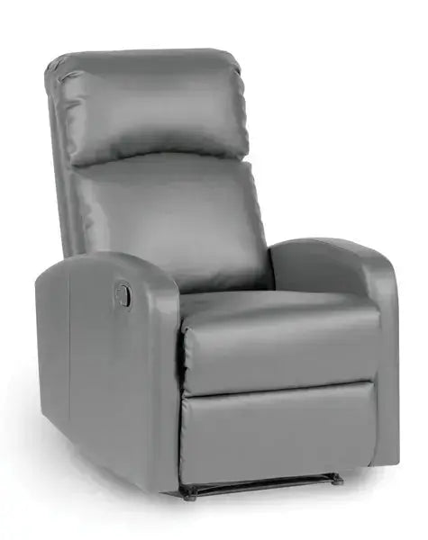 Poltrona reclinabile relax roma grigio hippo Poltrone Store   