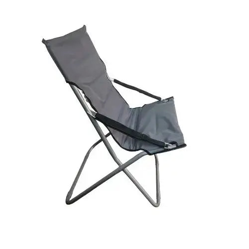 Poltrona relax imbottita Bedding dark grey Sdraio da giardino Hobby Shop Solution   