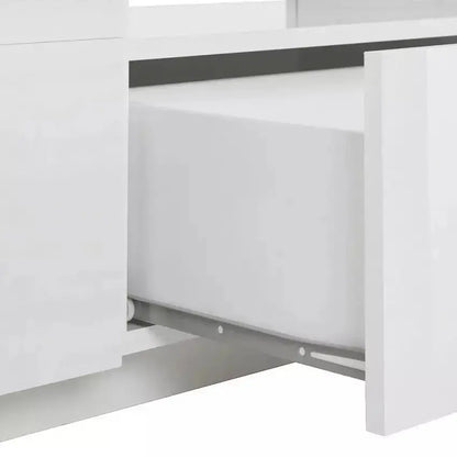 Porta TV in Bianco Laccato Alien Lowboard 260 x 43 x 46 cm Porta tv Italy Web forniture   