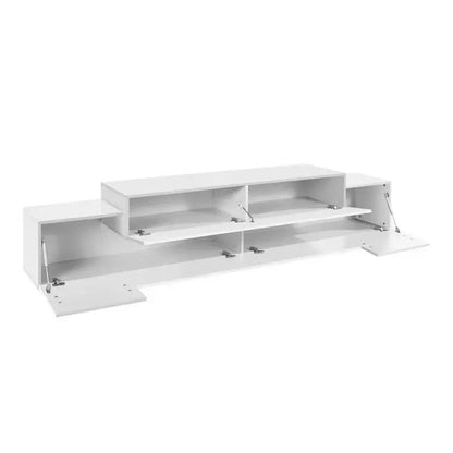 Porta TV CORO Bianco Laccato 240cm 240 x 45 x 51,6 cm Porta tv Italy Web forniture   