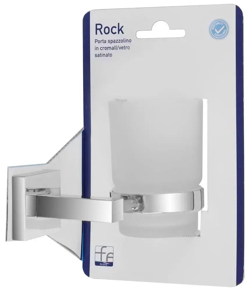 Porta spazzolino in cromall rock Porta spazzolini AB BREND   