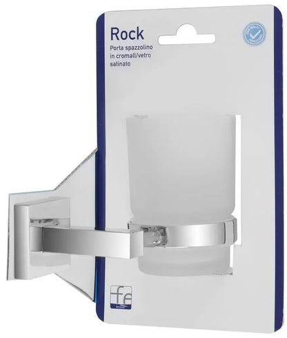 Porta spazzolino in cromall rock Porta spazzolini AB BREND   