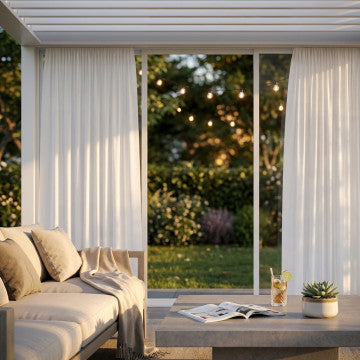 Tenda interna per pergola bioclimatica poliestere alluminio 270x238 cm