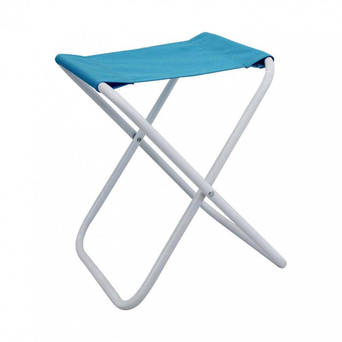 Sgabello Steel Oxford Blu Pieghevole 30x38x35h cm