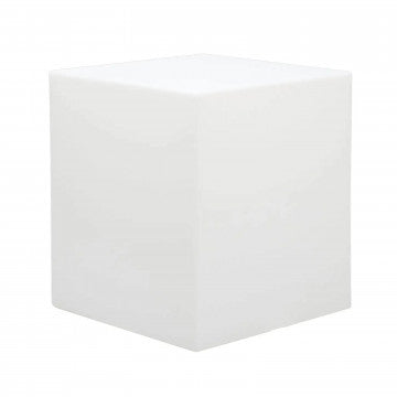 Cubo luminoso 40x40x40 cm in polipropilene con lampada E27 20W
