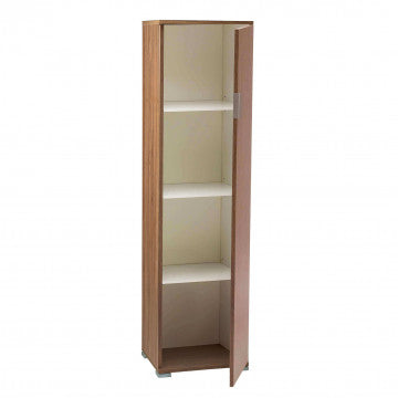 Portascope truciolare bilaminato tinta noce 40x33x151 cm