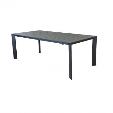 Tavolo alluminio verniciato struttura estendibile 165/215 x 85 cm