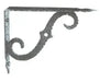 Reggimensola stile in ferro battuto nero diverse misure Accessori ferramenta VULCANIA   