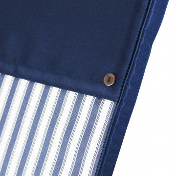 Cuscino rettangolare in poliestere idrorepellente sfoderabile 173x47 cm