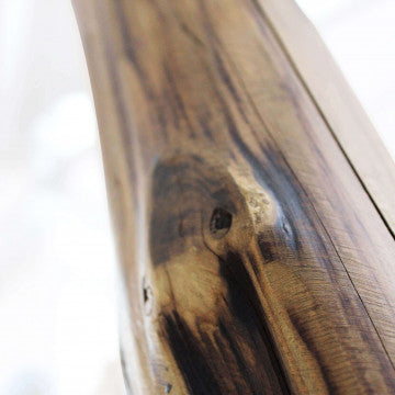 Appendiabiti in legno di pino riciclato 45x45x180 cm colore marrone