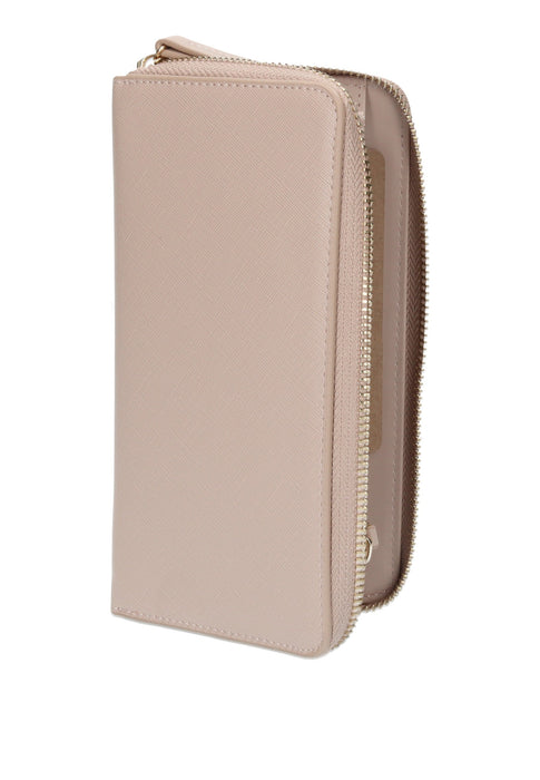 Portafoglio Zero In Ecopelle Con Chiusura A Cerniera E Slot Per Carte Valentino Bags Dimensioni 19x10x3 Cm