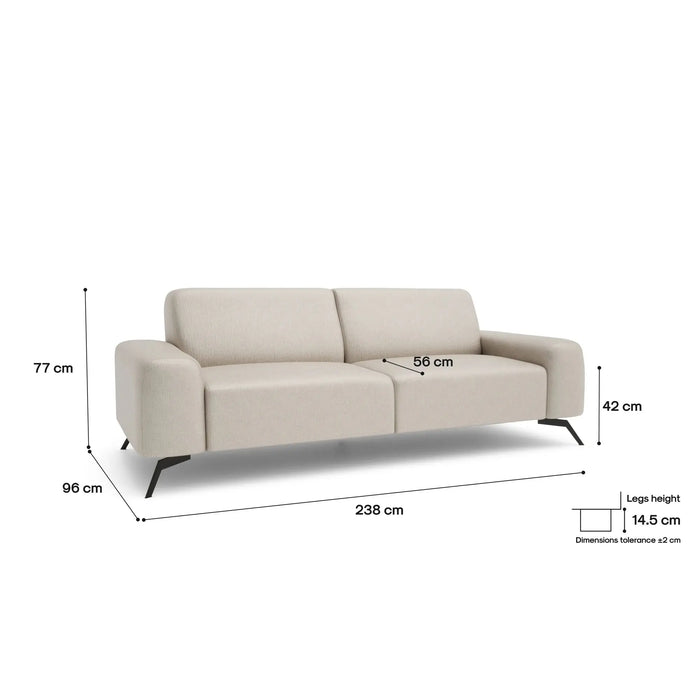 Divano 3 Posti SOHO - Beige