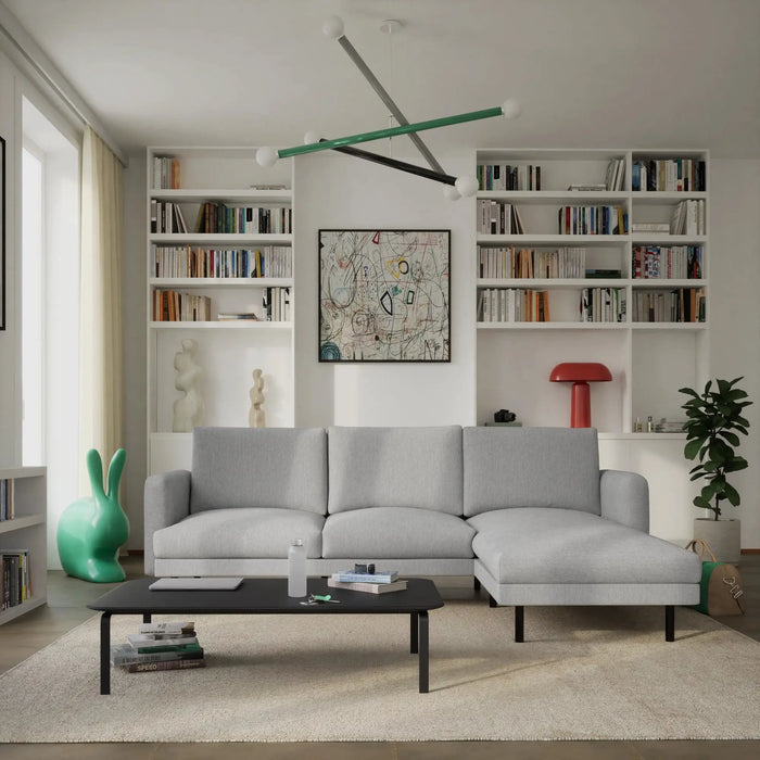 Divano Angolare 4 Posti BRERA - Grigio