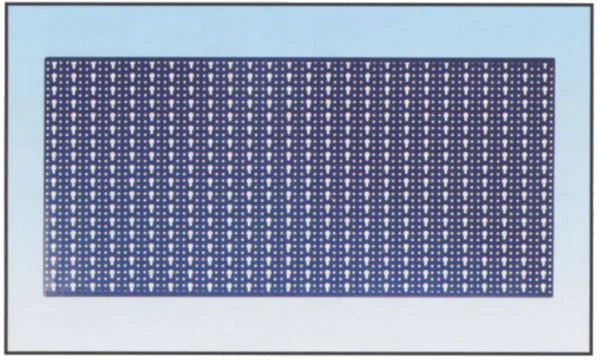 Pannello Forato Portautensili in Lamiera Verniciata – 1000x500 mm Blu