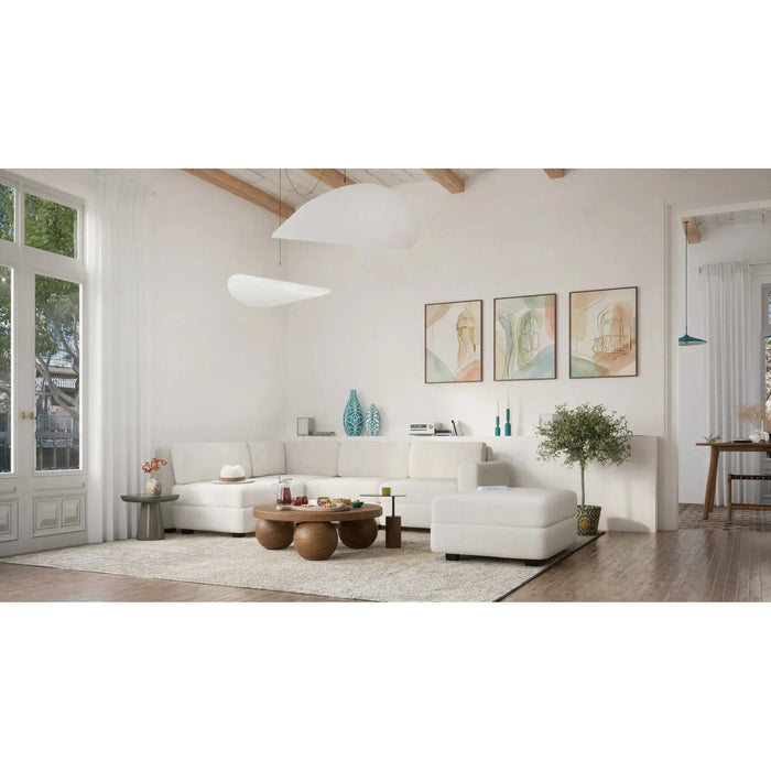 Divano Modulare GRACIA - Modulo Angolare - Crema Beige