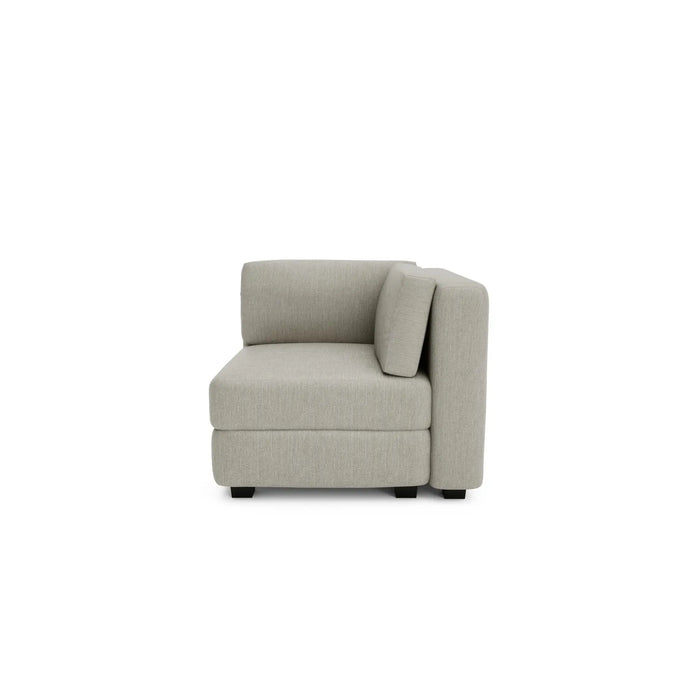 Divano Modulare GRACIA - Modulo Angolare - Beige Grigio