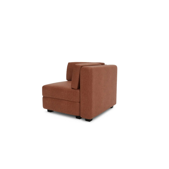 Divano Modulare GRACIA - Modulo Angolare - Terracotta