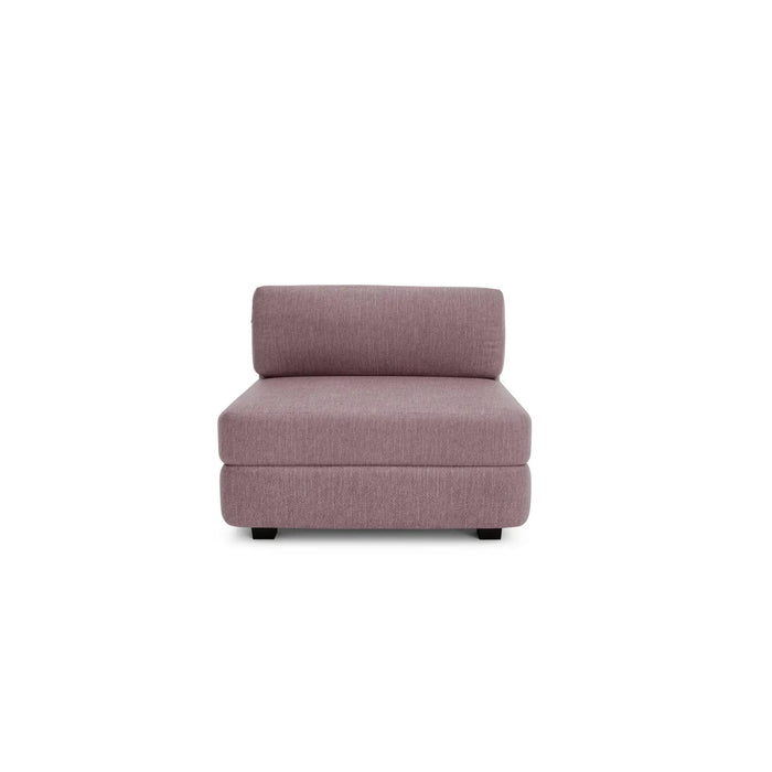 Divano Modulare GRACIA - Modulo Singolo Grande Rosa Antico