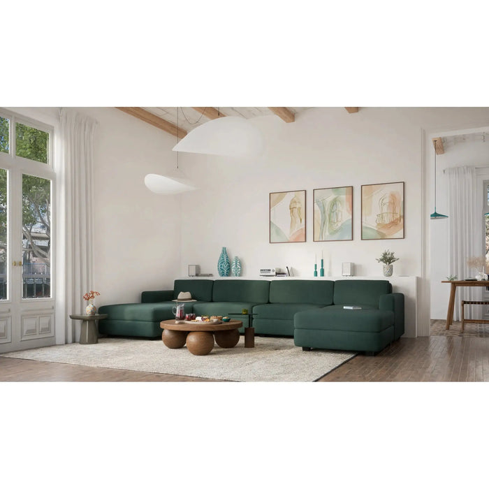 Divano Modulare GRACIA - Modulo Singolo Grande Verde