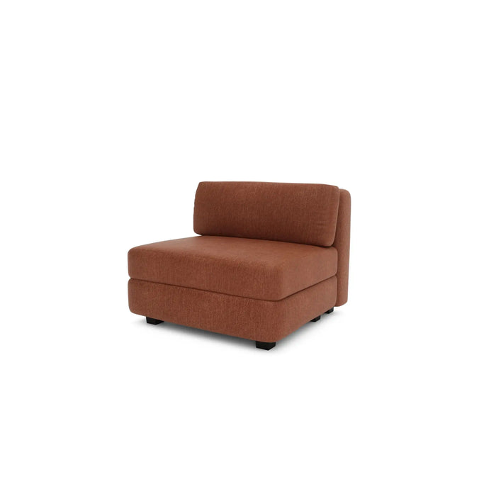 Divano Modulare GRACIA - Modulo Singolo Grande Terracotta