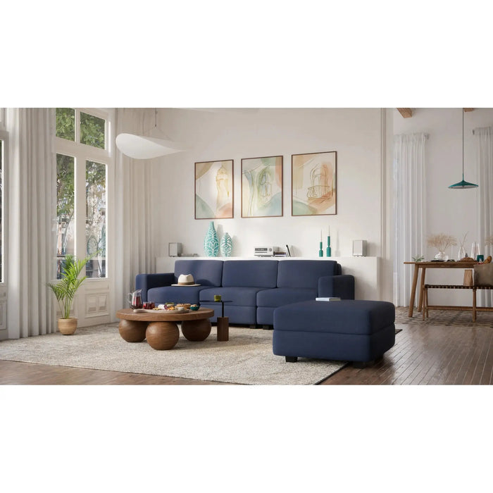 Divano Modulare GRACIA - Modulo Singolo Blu Scuro