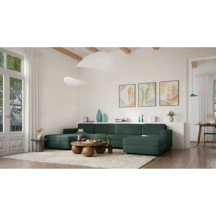 Divano Modulare GRACIA - Modulo Singolo Verde