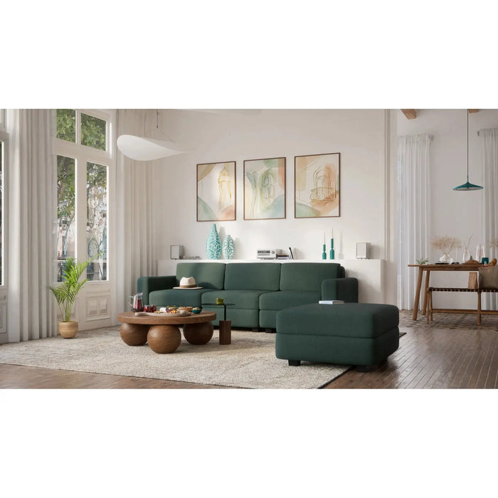 Divano Modulare GRACIA - Modulo Singolo Verde