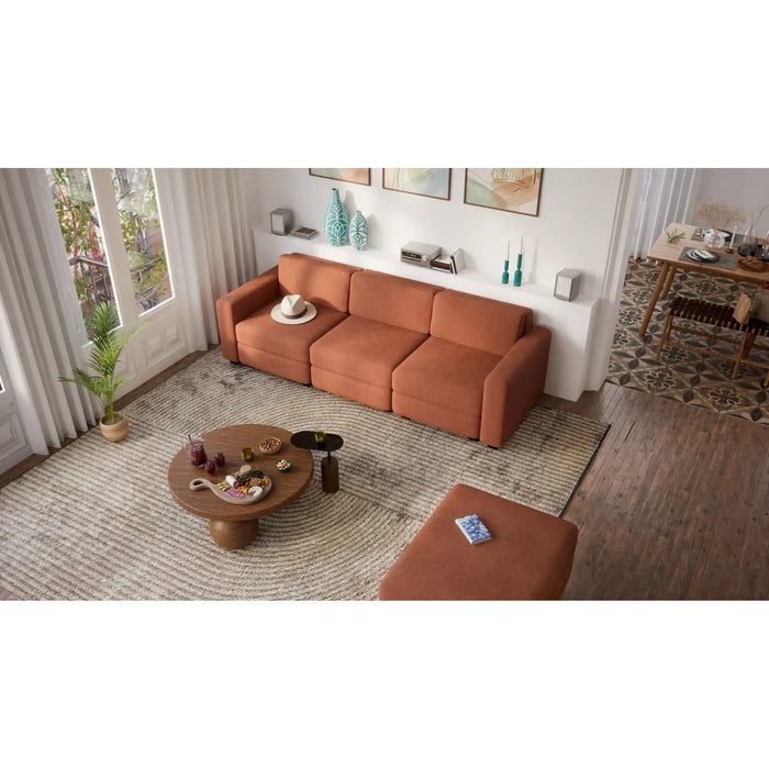 Divano Modulare GRACIA - Modulo Singolo Terracotta