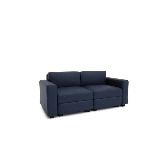 Divano Modulare 2 Posti GRACIA - Blu Scuro