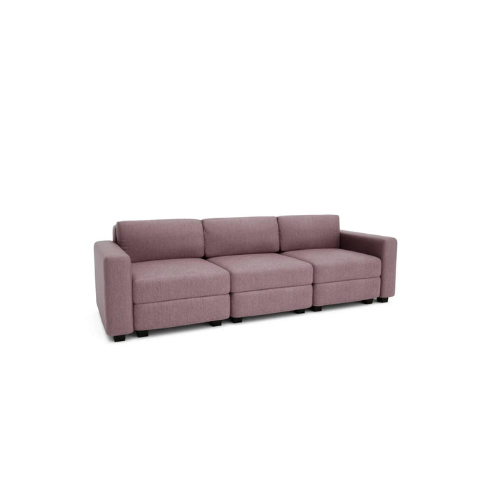 Divano Modulare 3 Posti GRACIA - Rosa Polvere