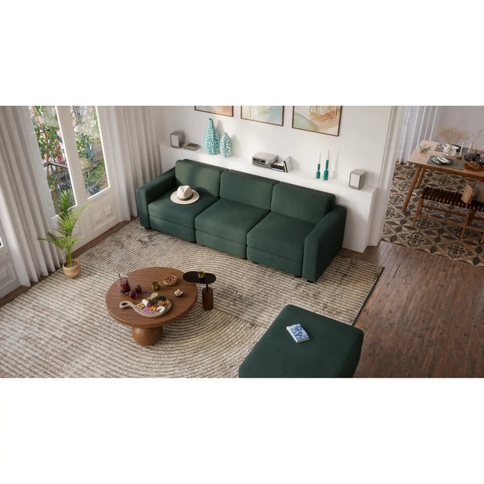 Divano Modulare 3 Posti GRACIA - Verde