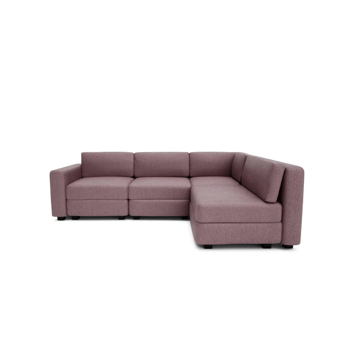 Divano Modulare Angolare GRACIA Rosa Antico