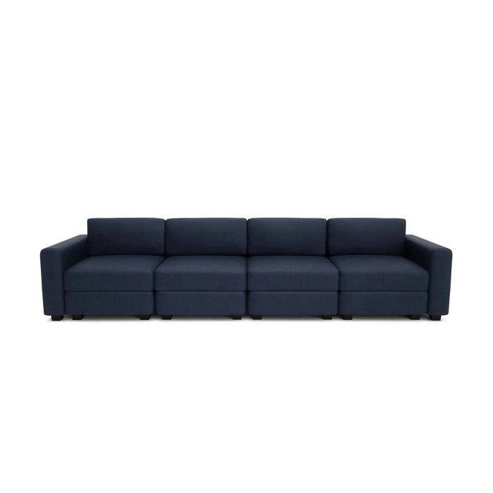 Divano Modulare 4 Posti GRACIA - Blu Scuro