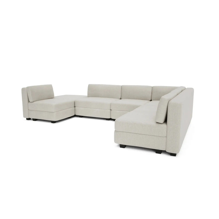 Divano Modulare GRACIA U-shape 160x340x230 cm - Panna