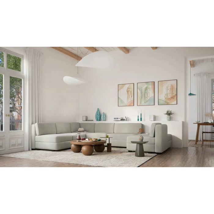 Divano Modulare GRACIA U-Shape 160x340x230 cm Beige