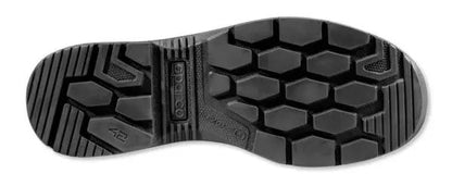Suola antiscivolo nera della Scarpa Antinfortunistica S1P Colton Sparco con design a nido d'ape per una maggiore aderenza e sicurezza sul lavoro.