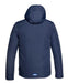 Retro del giubbotto invernale Sparco Nebo blu con cappuccio, tessuto resistente e design funzionale, perfetto per attività all'aperto in inverno - SKU: SP/NEBO-B-S