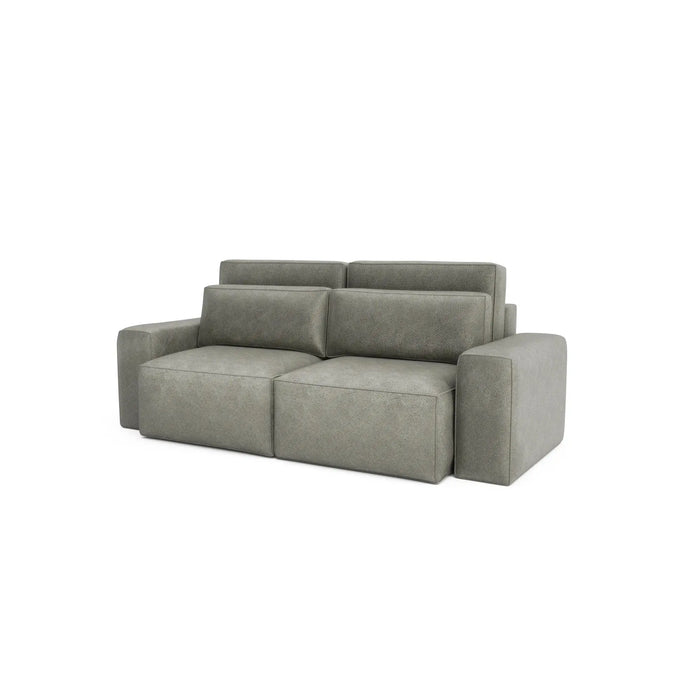 Divano Letto 3 Posti JORDAAN - Grigio Cenere