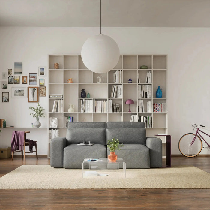 Divano Letto 3 Posti JORDAAN - Grigio