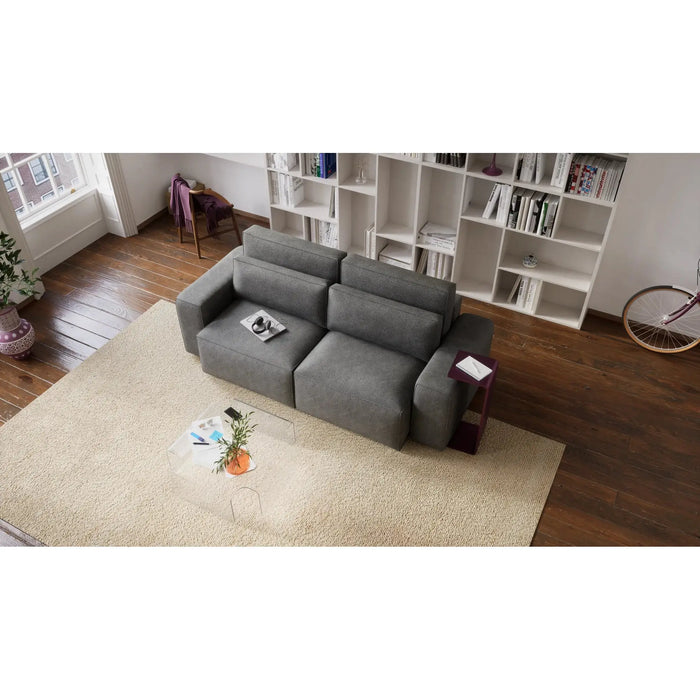 Divano Letto 3 Posti JORDAAN - Grigio