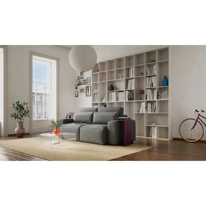 Divano Letto 3 Posti JORDAAN - Grigio