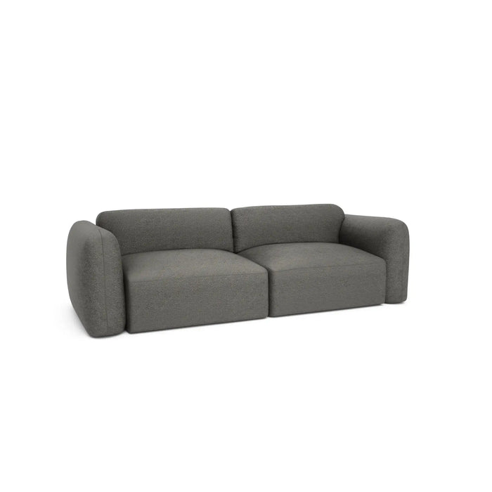 Divano Letto 3 Posti NORREBRO - Grigio