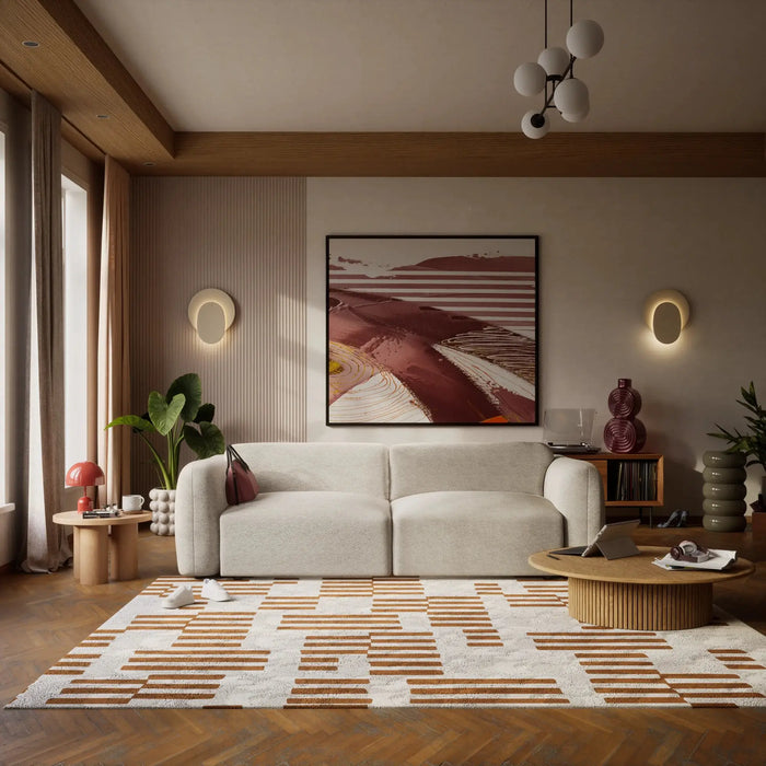 Divano Letto 3 Posti NORREBRO - Beige